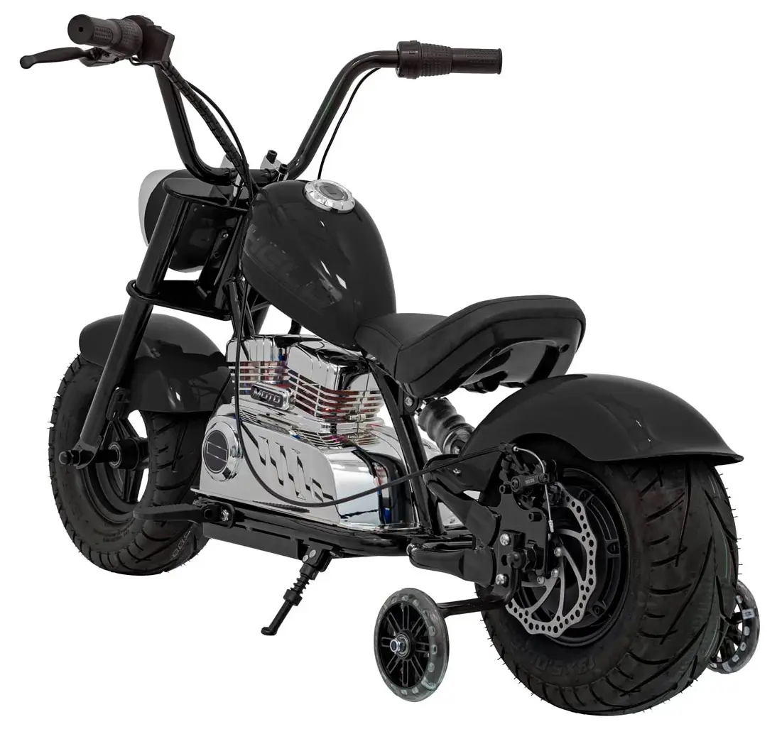 Электромотоцикл Ramiz Chopper Warrior (Black) - 4