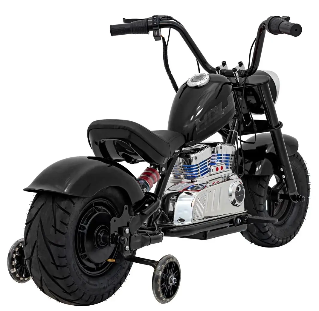 Электромотоцикл Ramiz Chopper Warrior (Black) - 5