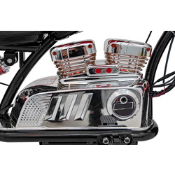 Электромотоцикл Ramiz Chopper Warrior (Black) Thumb