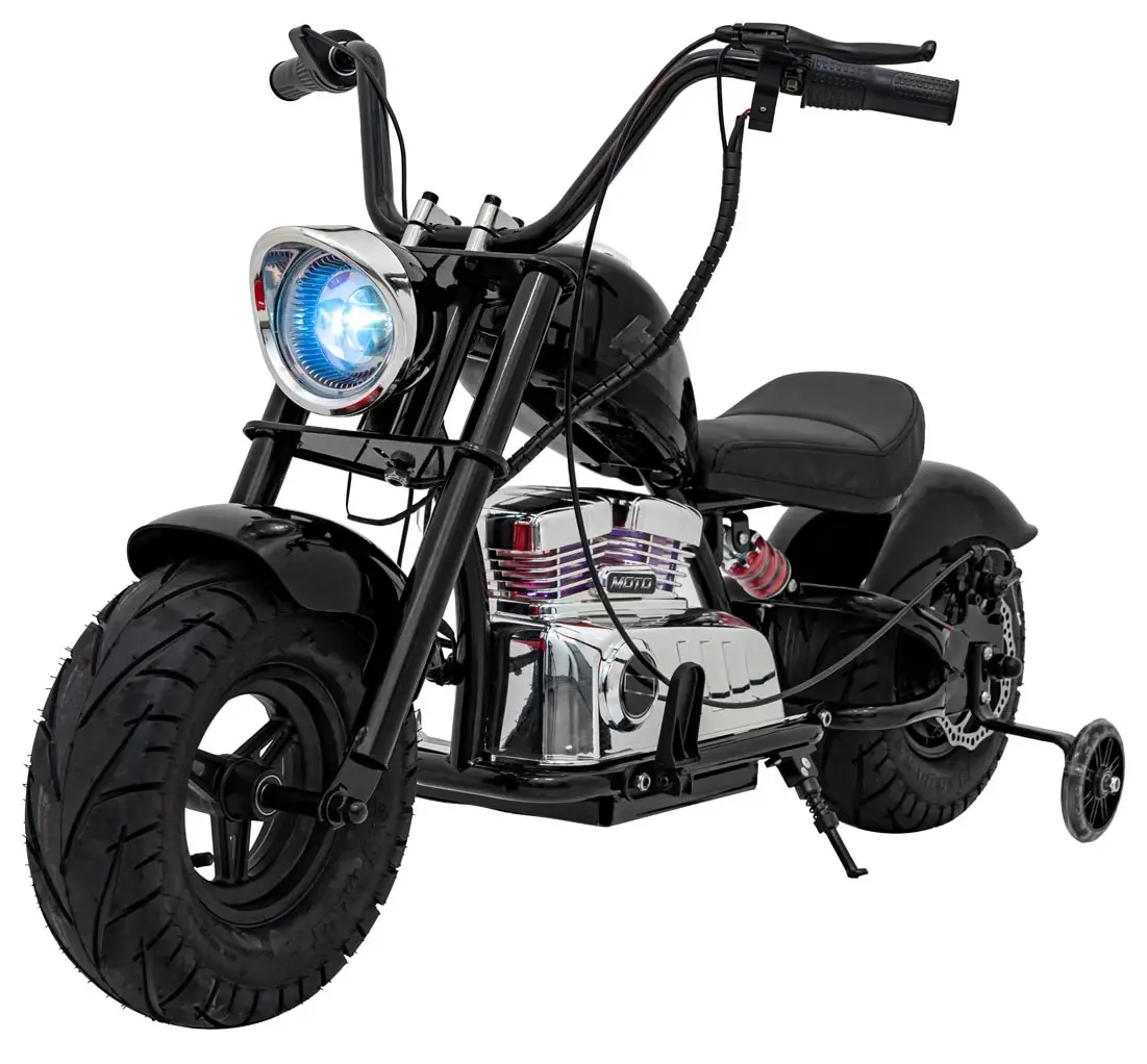 Электромотоцикл Ramiz Chopper Warrior (Black)