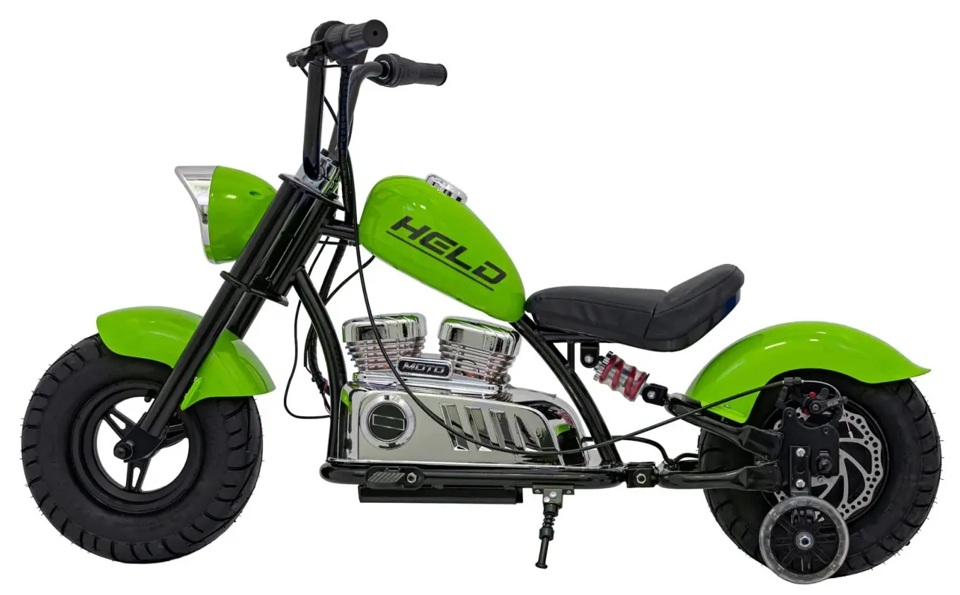Электромотоцикл Ramiz Chopper Warrior (Green) - 3
