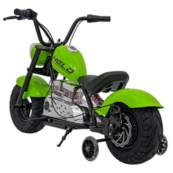 Электромотоцикл Ramiz Chopper Warrior (Green) Thumb