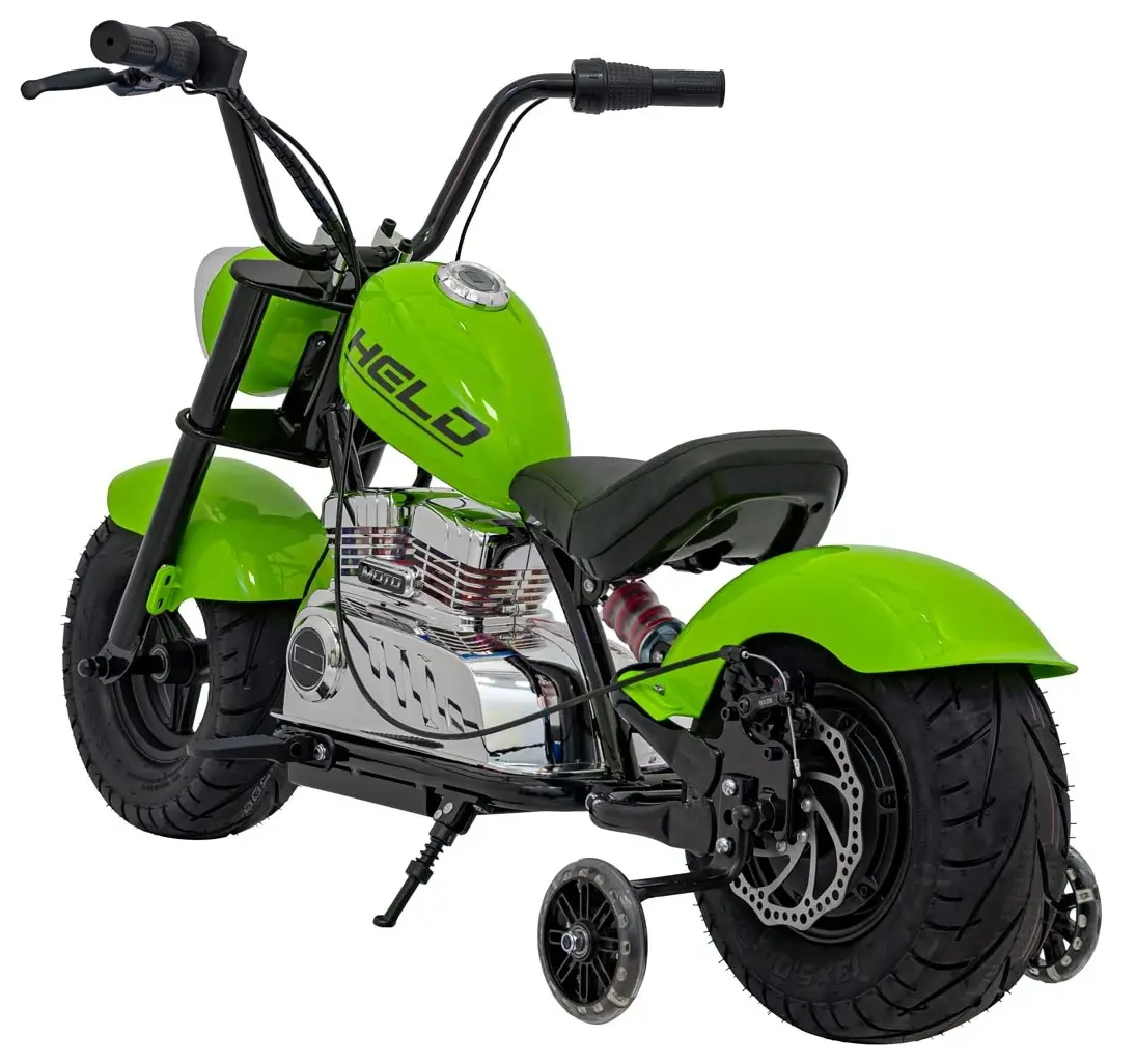 Электромотоцикл Ramiz Chopper Warrior (Green) - 4
