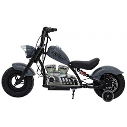 Электромотоцикл Ramiz Chopper Warrior (Grey) Thumb