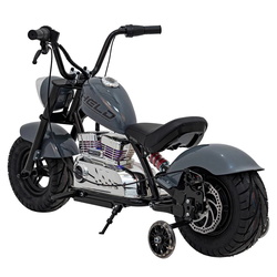 Электромотоцикл Ramiz Chopper Warrior (Grey) Thumb