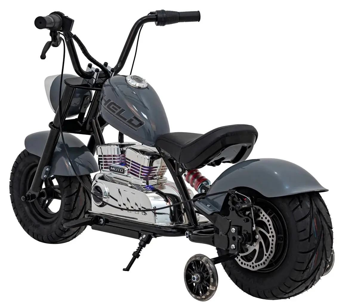 Электромотоцикл Ramiz Chopper Warrior (Grey) - 4