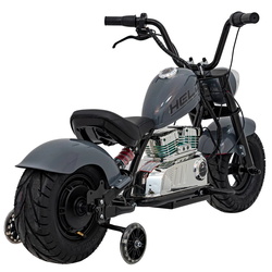 Электромотоцикл Ramiz Chopper Warrior (Grey) Thumb