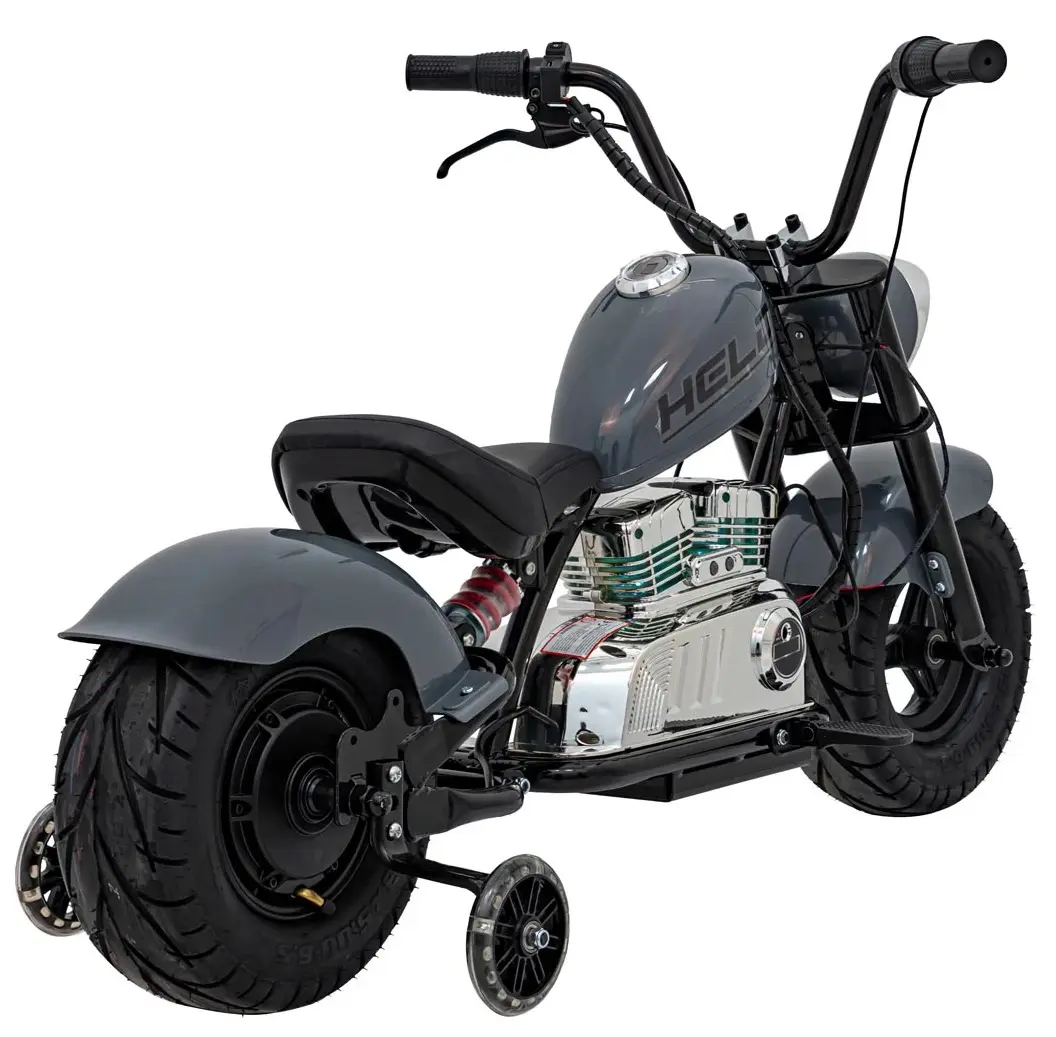 Электромотоцикл Ramiz Chopper Warrior (Grey) - 5
