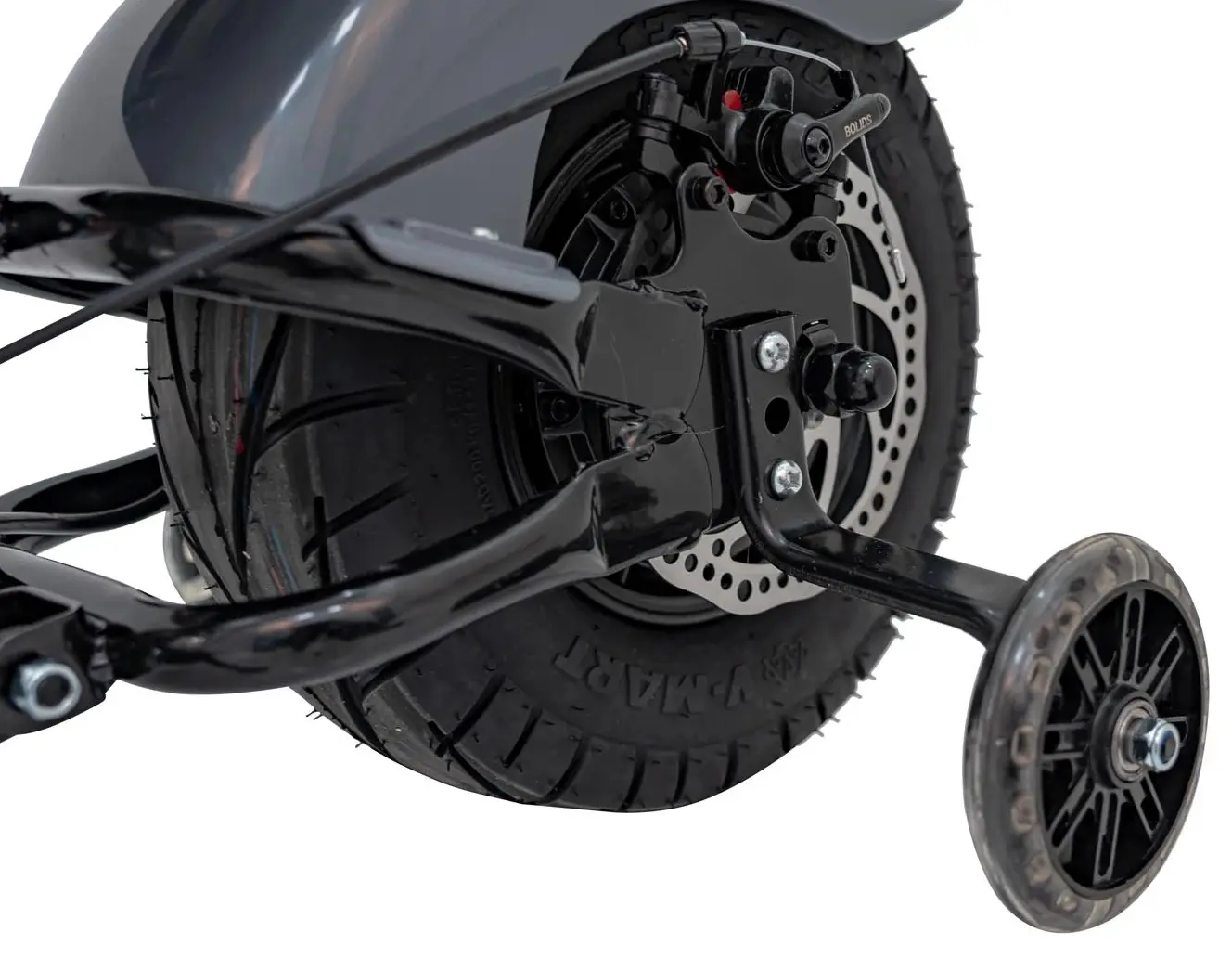 Электромотоцикл Ramiz Chopper Warrior (Grey) - 8