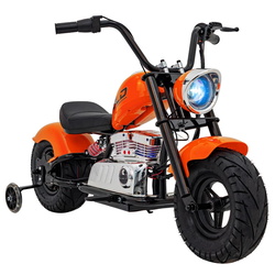Электромотоцикл Ramiz Chopper Warrior (Orange) Thumb