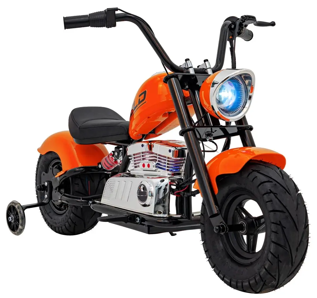 Электромотоцикл Ramiz Chopper Warrior (Orange) - 2