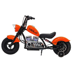 Электромотоцикл Ramiz Chopper Warrior (Orange) Thumb