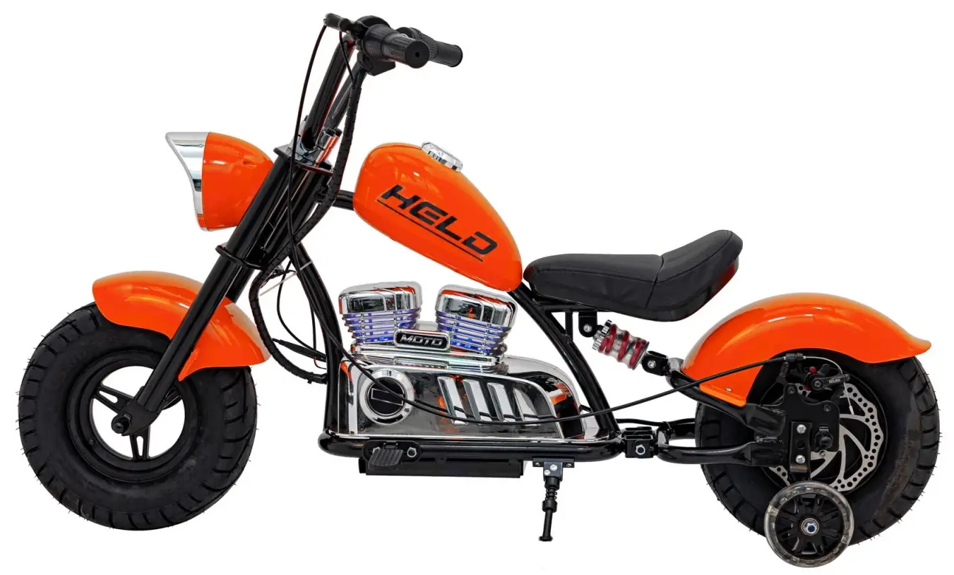 Электромотоцикл Ramiz Chopper Warrior (Orange) - 3