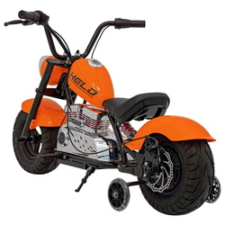 Электромотоцикл Ramiz Chopper Warrior (Orange) Thumb
