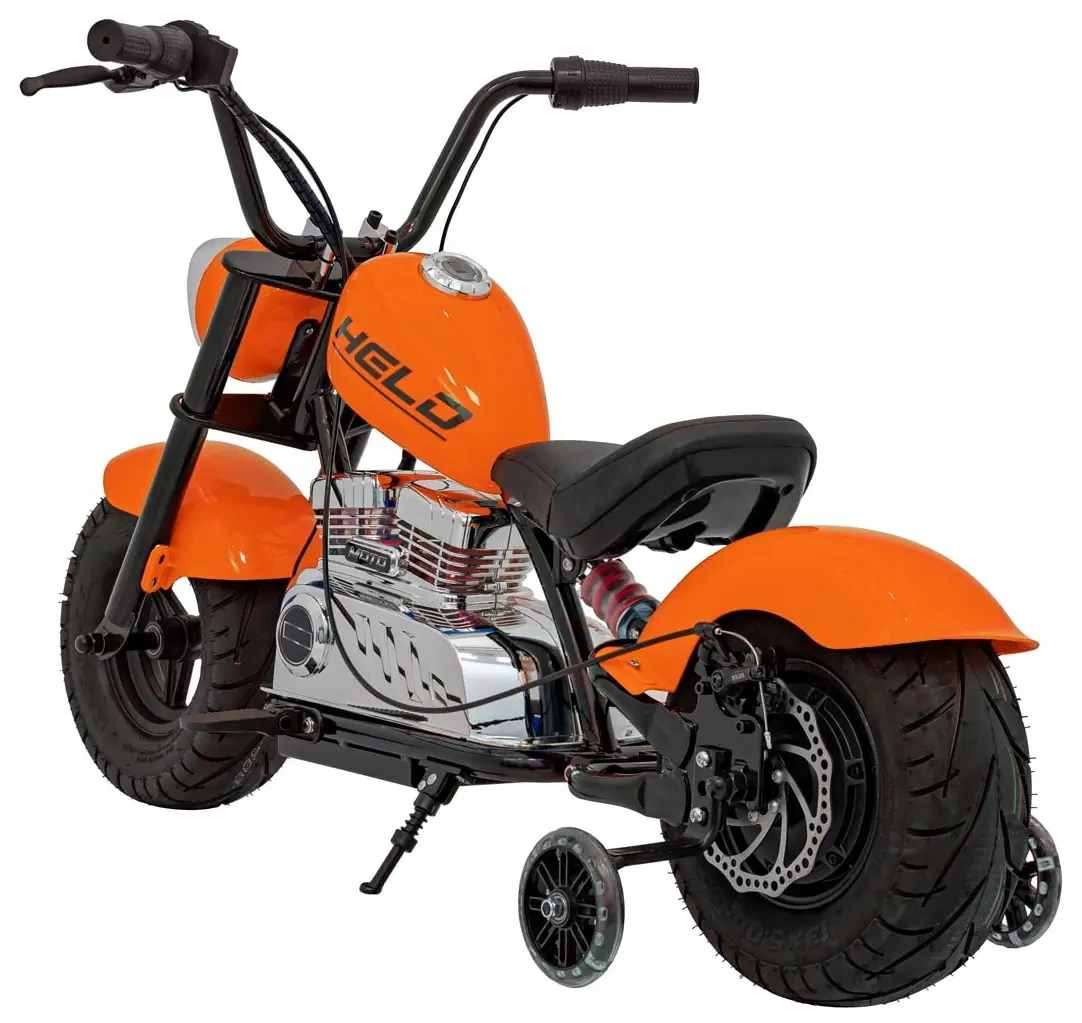 Электромотоцикл Ramiz Chopper Warrior (Orange) - 4
