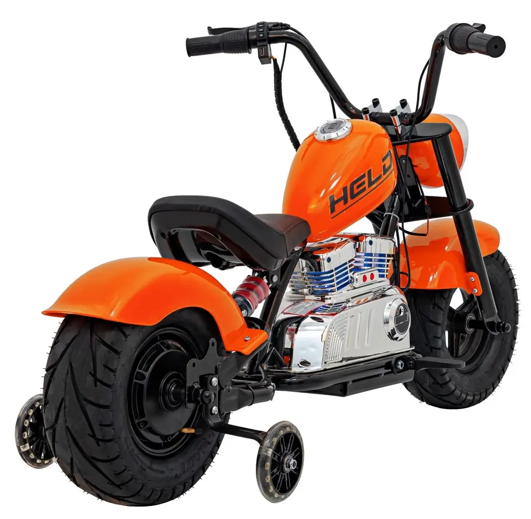 Электромотоцикл Ramiz Chopper Warrior (Orange) - 5