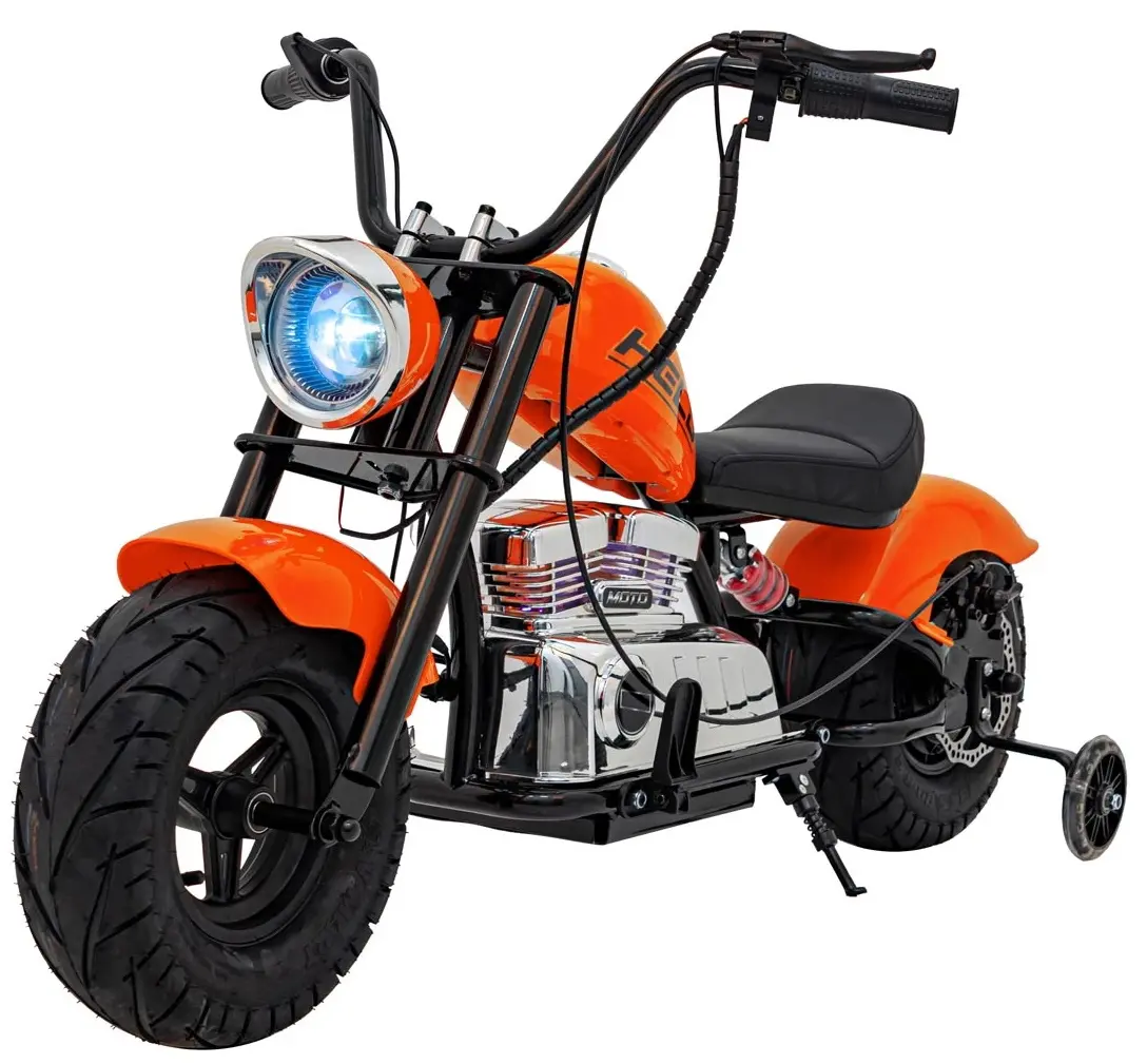 Электромотоцикл Ramiz Chopper Warrior (Orange)