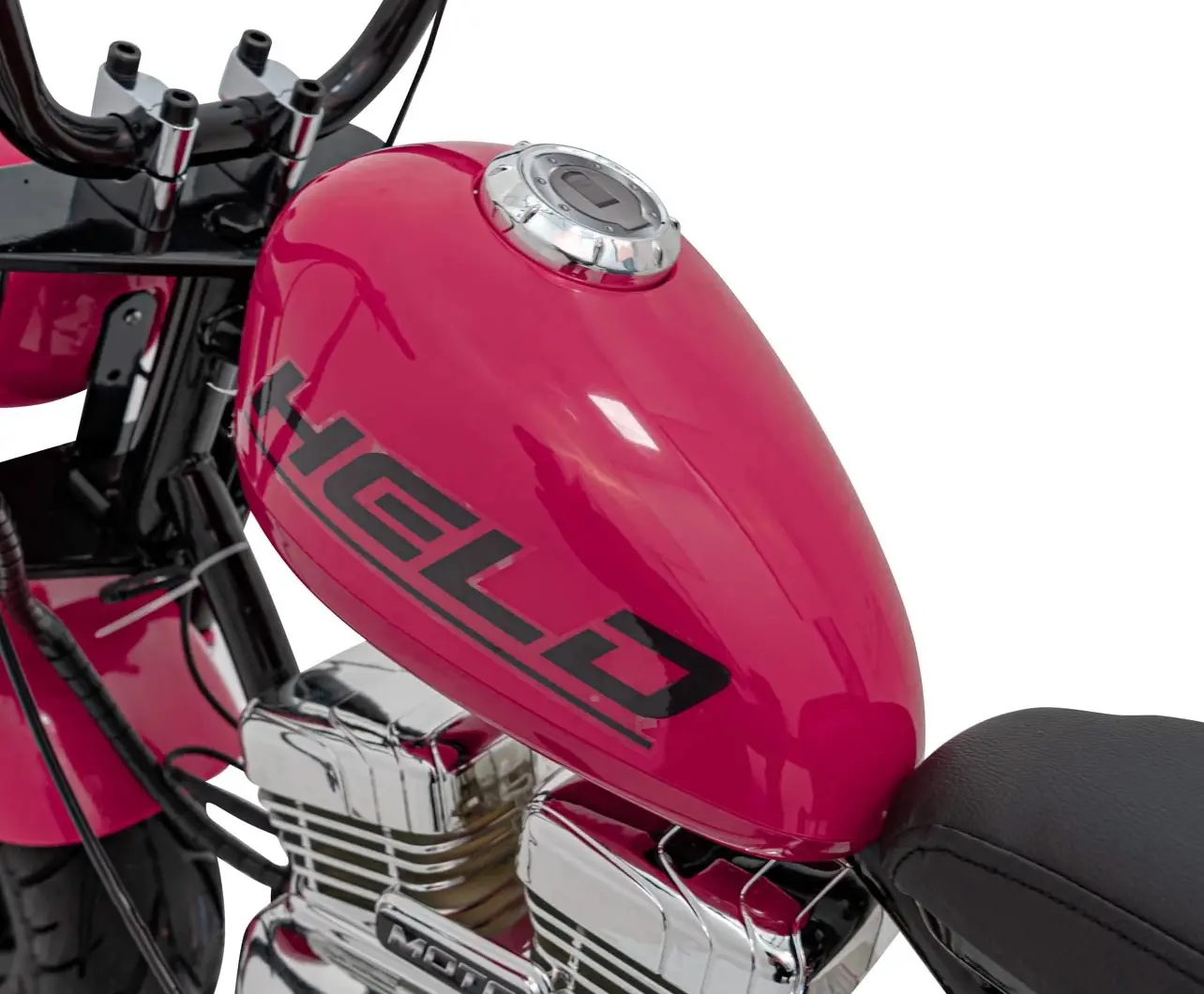 Motocicleta electrica Ramiz Chopper Warrior (Pink)