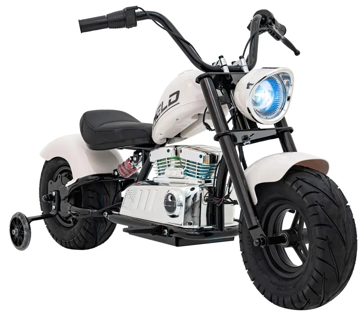 Motocicleta electrica Ramiz Chopper Warrior (White)