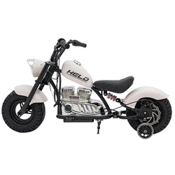 Motocicleta electrica Ramiz Chopper Warrior (White) Thumb