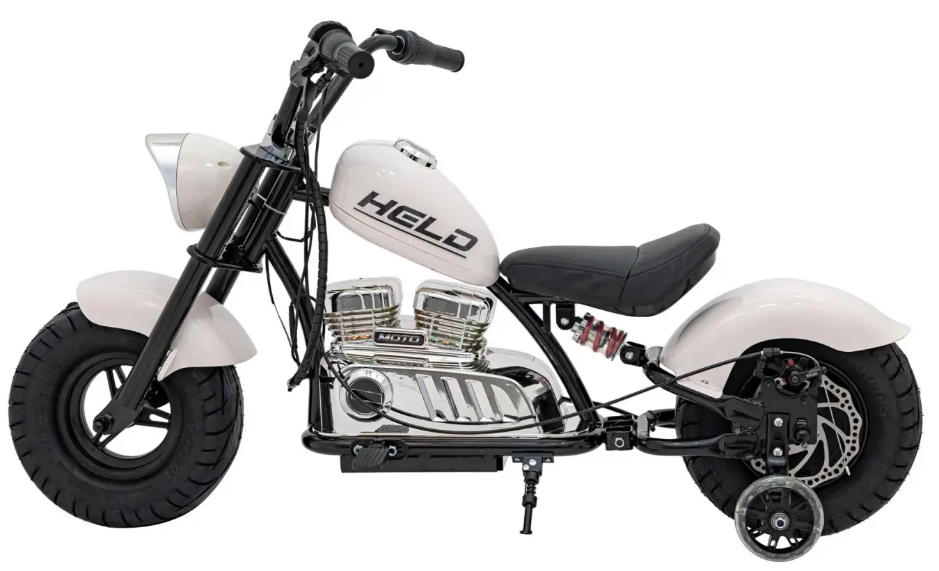 Motocicleta electrica Ramiz Chopper Warrior (White)