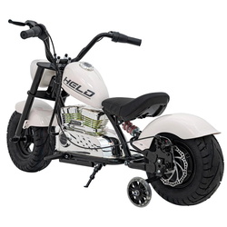 Motocicleta electrica Ramiz Chopper Warrior (White) Thumb