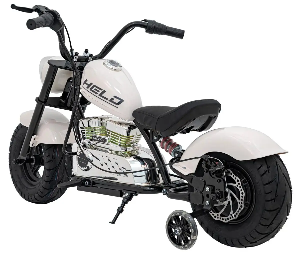 Motocicleta electrica Ramiz Chopper Warrior (White)