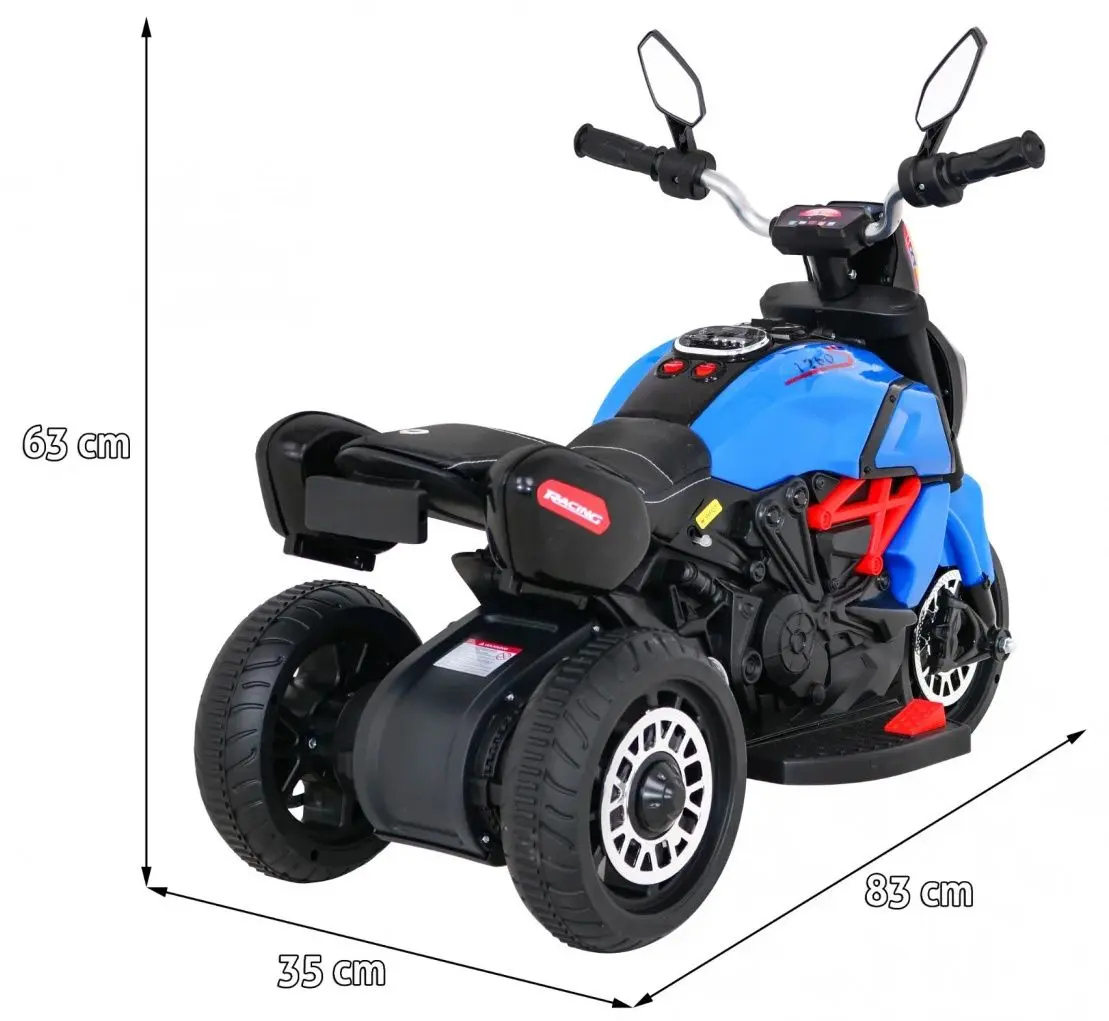Motocicleta electrica Ramiz Fast Tourist (Blue)