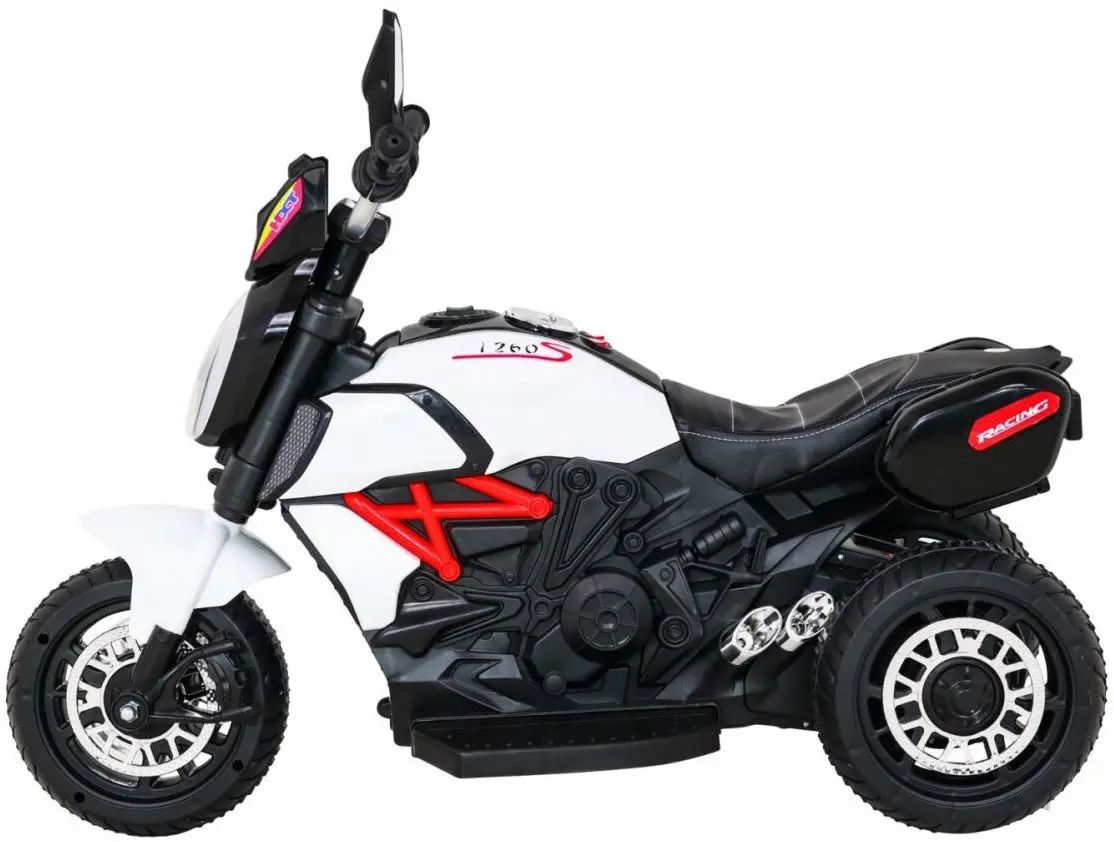 Motocicleta electrica Ramiz Fast Tourist (White/Black)