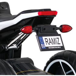 Motocicletă electrică Ramiz Future Motor (White/Black) Thumb