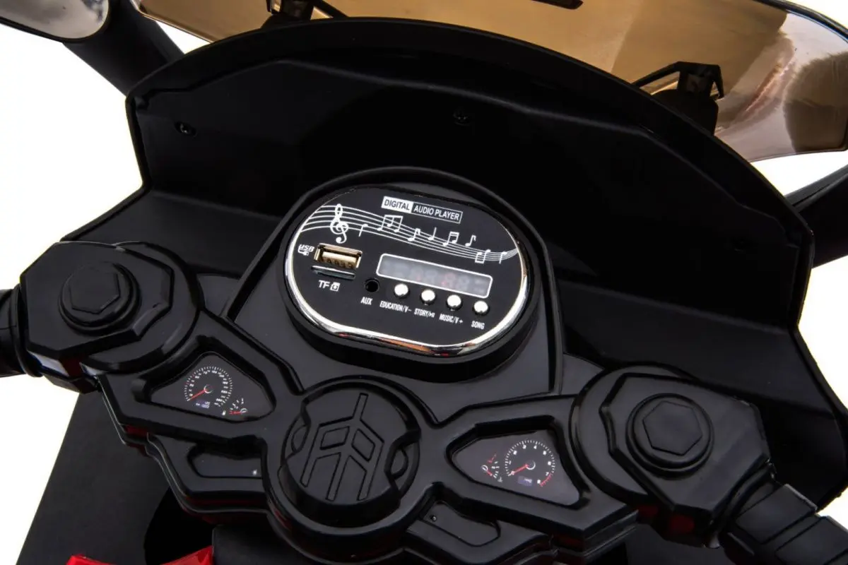 Motocicletă electrică Ramiz Grand Sport (Red/Black) - 9