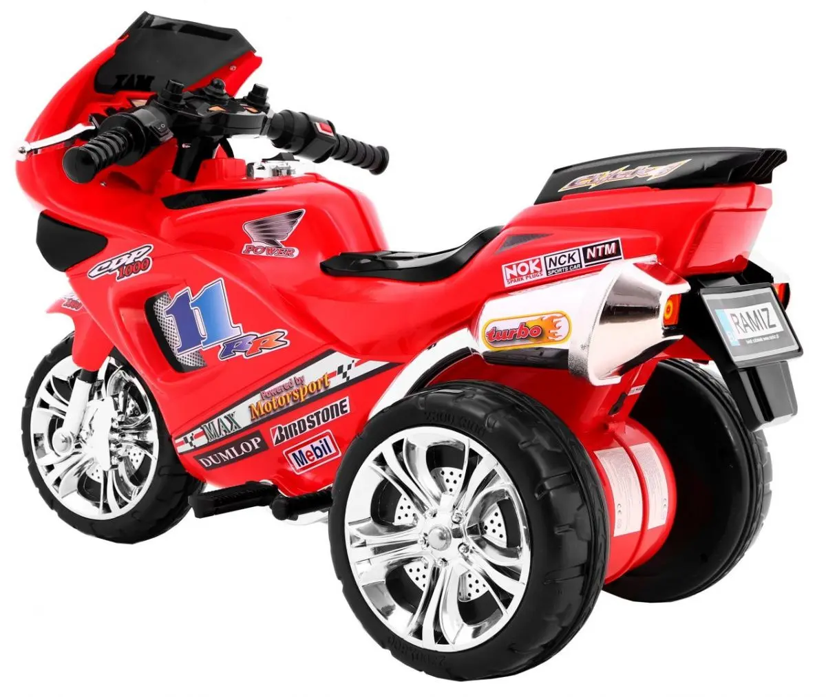 Электромотоцикл Ramiz Motor RR1000 (Red) - 4
