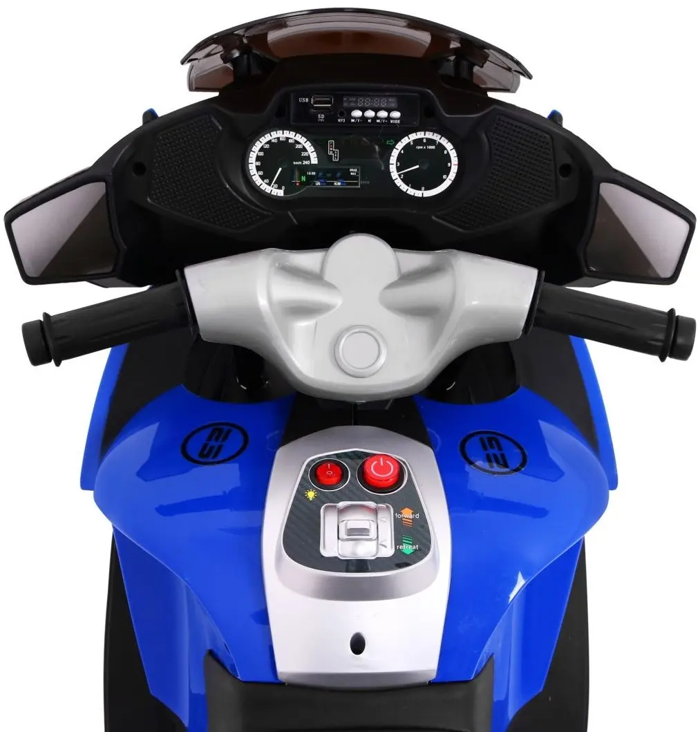 Motocicletă electrică Ramiz Motor Sport Tourism (Blue) - 9