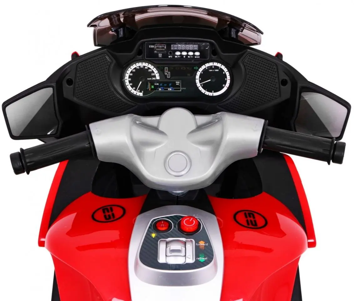 Motocicletă electrică Ramiz Motor Sport Tourism (Red) - 9