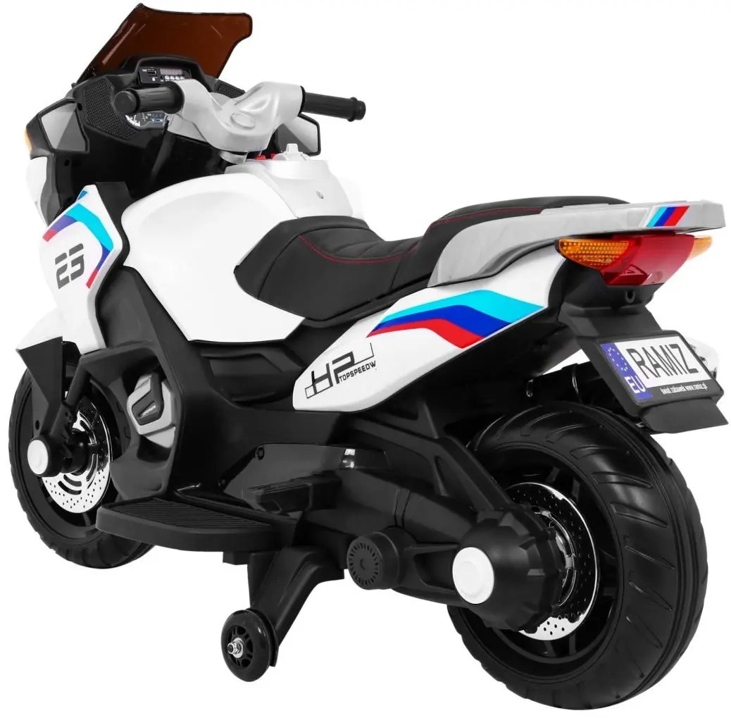 Motocicletă electrică Ramiz Motor Sport Tourism (White) - 4