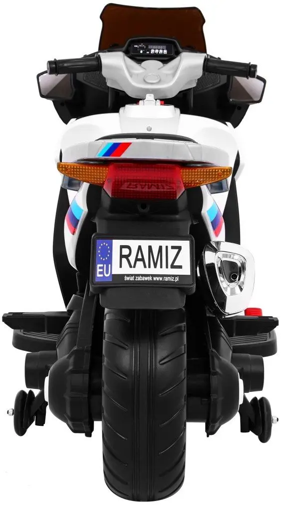 Motocicletă electrică Ramiz Motor Sport Tourism (White) - 5