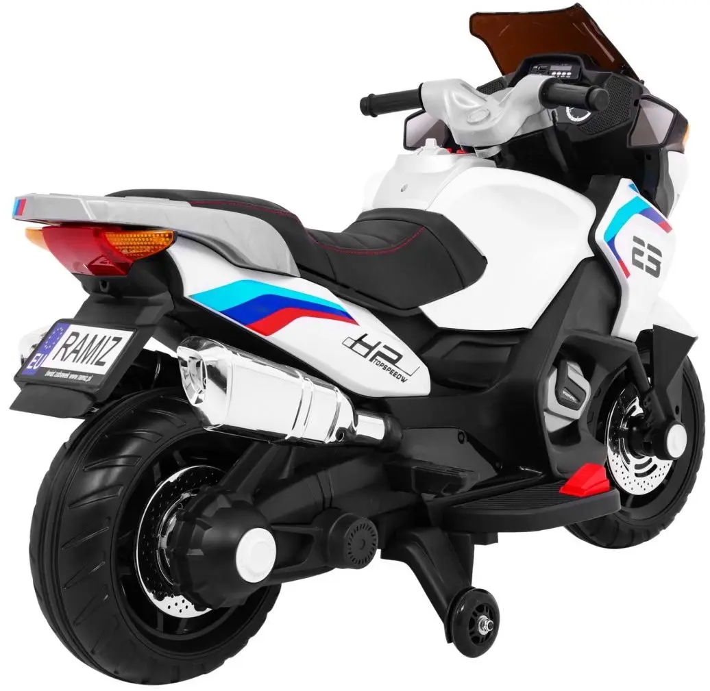 Motocicletă electrică Ramiz Motor Sport Tourism (White) - 9