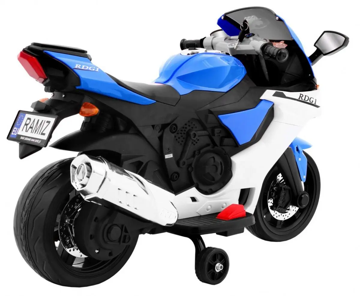 Электромотоцикл Ramiz Motorek R1 Superbike (Blue) - 5
