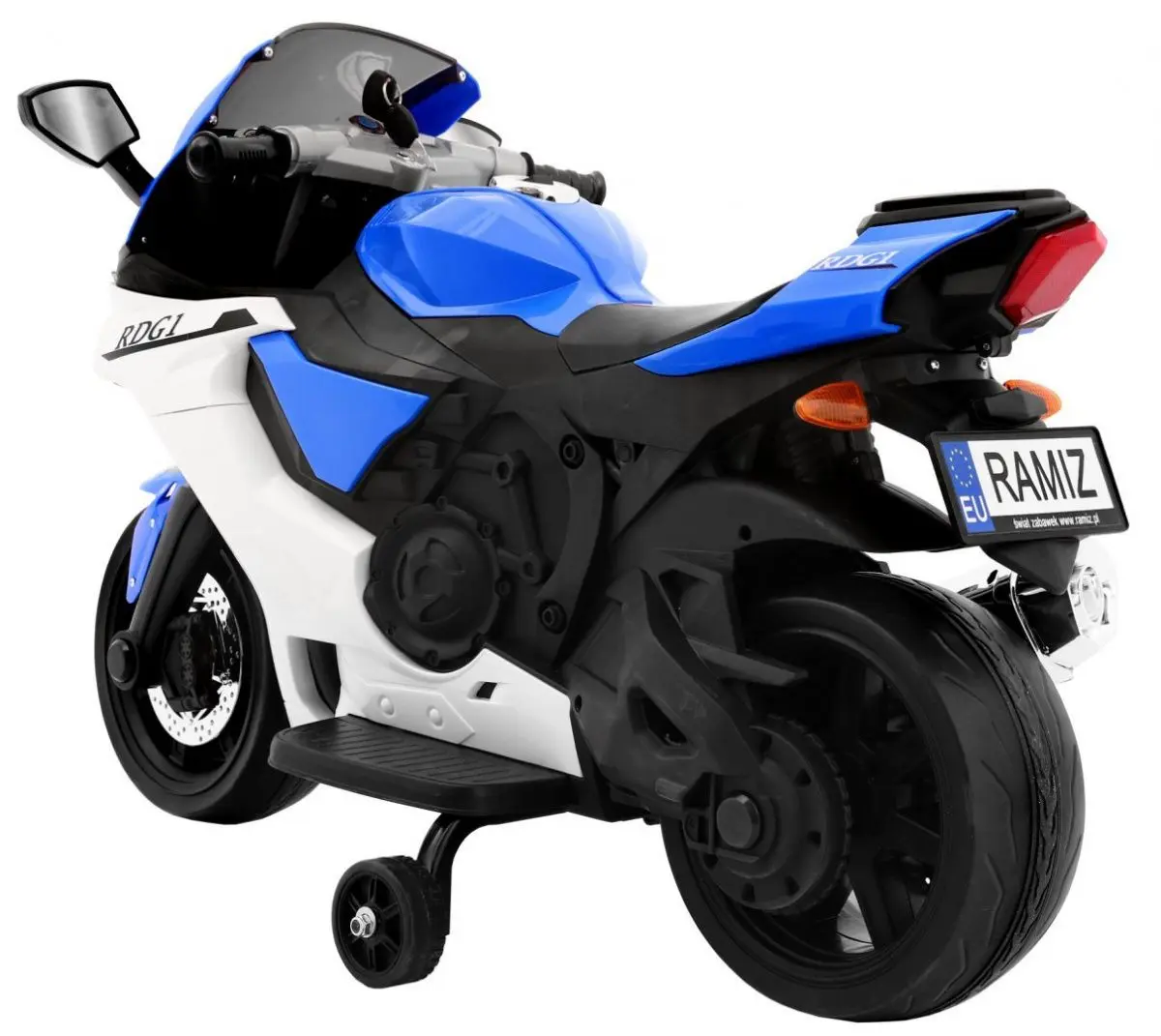 Электромотоцикл Ramiz Motorek R1 Superbike (Blue) - 6