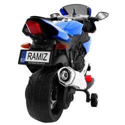 Электромотоцикл Ramiz Motorek R1 Superbike (Blue) Thumb