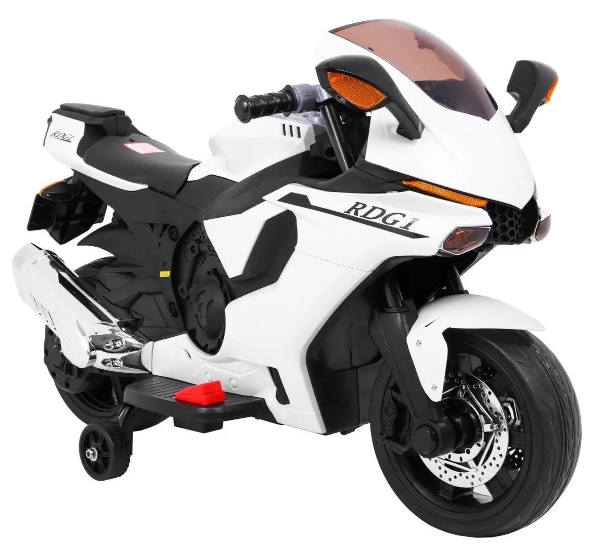 Электромотоцикл Ramiz Motorek R1 Superbike (White) - 2