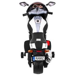 Электромотоцикл Ramiz Motorek R1 Superbike (White) Thumb
