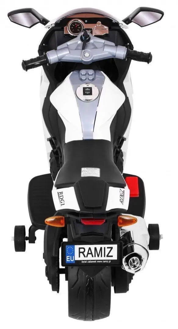 Электромотоцикл Ramiz Motorek R1 Superbike (White) - 5