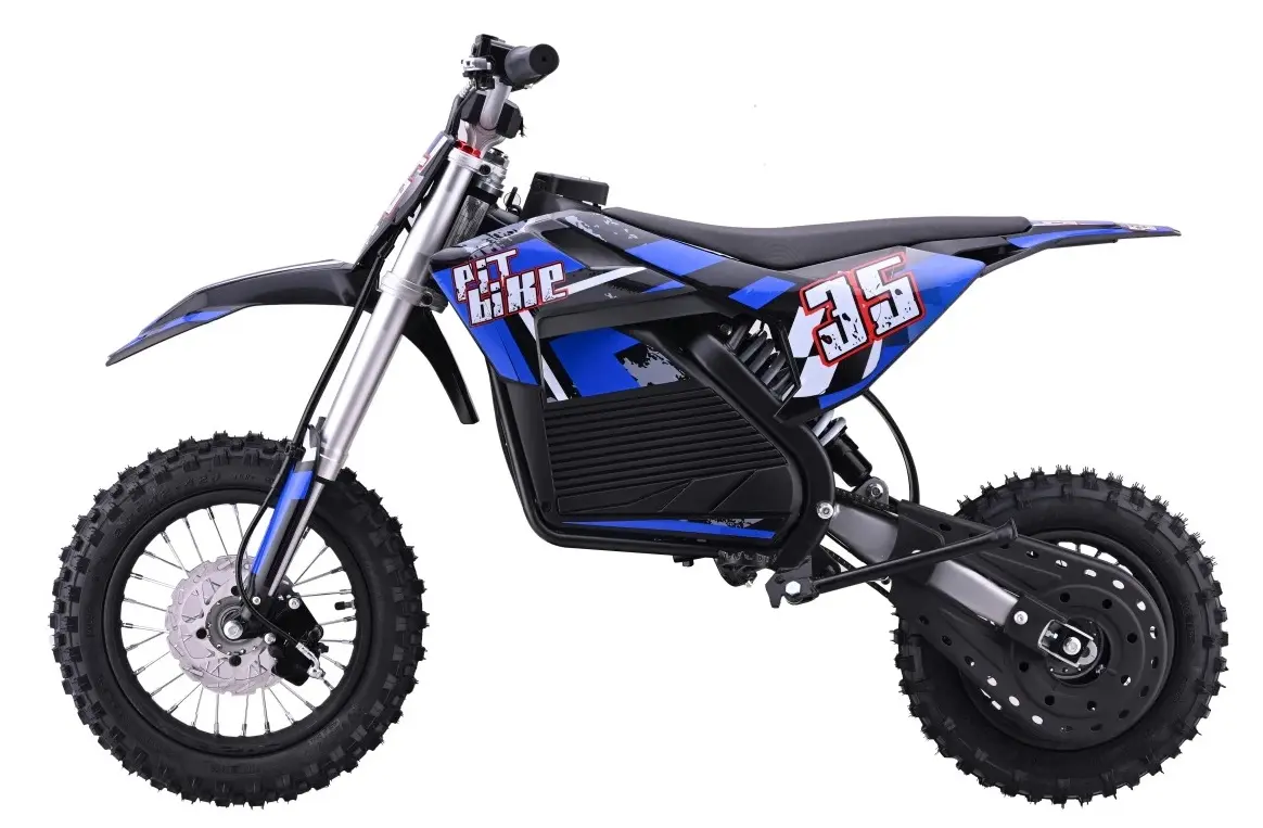 Motocicleta electrica Ramiz Pit Bike (Blue)