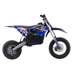 Motocicleta electrica Ramiz Pit Bike (Blue) Thumb