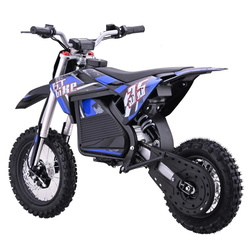 Motocicleta electrica Ramiz Pit Bike (Blue) Thumb