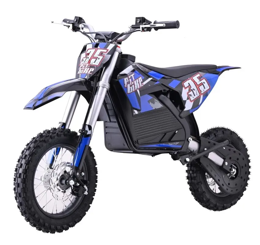Motocicleta electrica Ramiz Pit Bike (Blue)