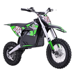 Motocicleta electrica Ramiz Pit Bike (Green) Thumb