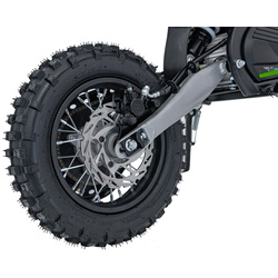 Motocicleta electrica Ramiz Pit Bike (Green) Thumb