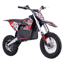 Motocicleta electrica Ramiz Pit Bike (Red) Thumb